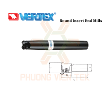 Dao Phay Mảnh Tròn R4, R5 Vertex