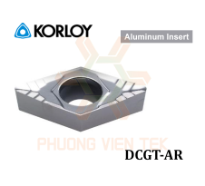 Mảnh Dao Tiện Nhôm DCGT-AR Korloy