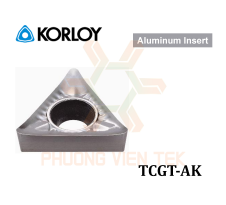 Mảnh Dao Tiện Nhôm TCGT-AK Korloy