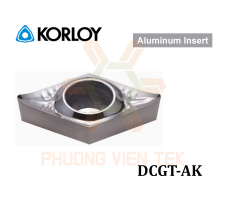 Mảnh Dao Tiện Nhôm DCGT-AK Korloy