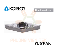 Mảnh Dao Tiện Nhôm VBGT-AK Korloy