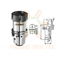 Bầu Kẹp Dao Chuôi HSK-A63, HSK-A100 Collet ER Vertex