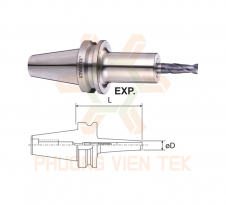 Bầu Kẹp Thân Nhỏ Tốc Độ Cao Chuôi BT40 Collet DC Vertex