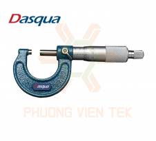 Panme Cơ Khí Đo Ngoài Trục Chính Bằng Thép Không Gỉ Series 4111, 4112 Dasqua