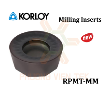 Mảnh Phay Tròn RPMT-MM Korloy 