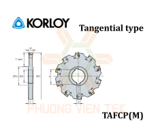 Dao Phay Đĩa TAFCP(M) Korloy