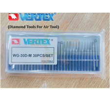 Bộ Mũi Mài Kim Cương WG-30D Vertex