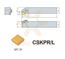 CÁN DAO TIỆN NGOÀI CLAMP ON SYSTEM CSKPR/L