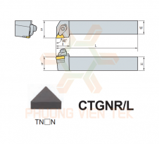 CÁN DAO TIỆN NGOÀI BẰNG CERAMIC CTGNR/L