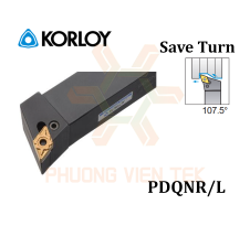 Cán Dao Tiện Ngoài Mảnh Nhỏ PDQNR/L Korloy