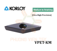 Mảnh Dao Tiện VPET-KM Korloy