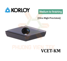 Mảnh Dao Tiện VCET-KM Korloy