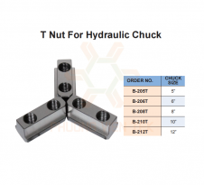 ĐAI ỐC RÃNH CHỮ T CHO MÂM CẶP THỦY LỰC VERTEX 