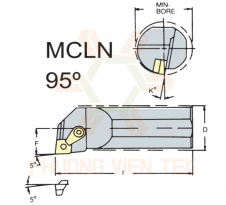  CÁN DAO TIỆN TRONG MCLNR/L12 95° GHÉP MẢNH VERTEX.