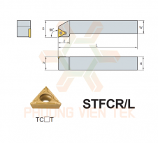 CÁN DAO TIỆN NGOÀI SCREW ON SYSTEM STFCR/L