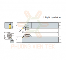 DAO CẮT RÃNH NGOÀI CHIỀU RỘNG MÃNH 5MM DÒNG TKGEUR/L TAUMAX