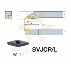 CÁN DAO TIỆN NGOÀI SCREW ON SYSTEM SVJCR/L