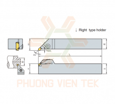 DAO CẮT RÃNH NGOÀI CHIỀU RỘNG MÃNH 4MM DÒNG TKGEUR/L TAUMAX