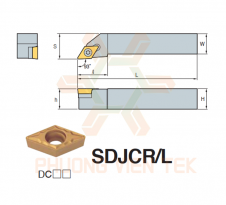 CÁN DAO TIỆN NGOÀI SCREW ON SYSTEM SDJCR/L